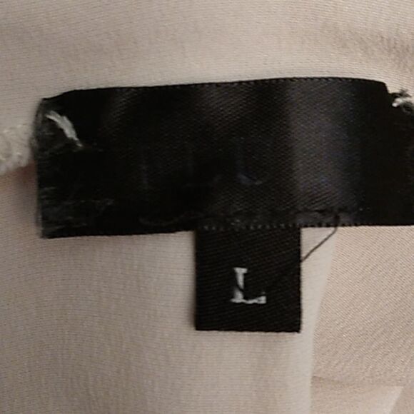 Fluet Silk Mini Dress Size Small Cream Off White - Picture 12 of 12